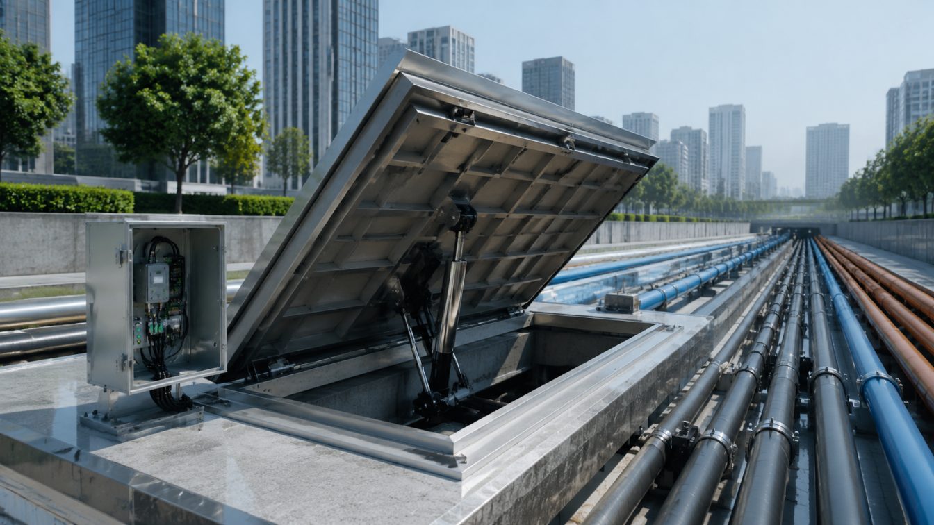 盐亭县为城市管廊提供智能配套方案
